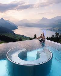 Travel Destination Epic Pool View At Hotel Villa In Honegg Switzerland Villa Honegg Epic Pools Hotel Villa Honegg