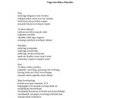 Itulah beberapa pantung yang untuk menyambut kemerdekaan republik indonesia. Sajak Kemerdekaan Pendek Sekolah Rendah