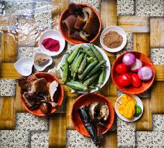 La Sauce Gombo Le Bonheur Commence Par La Cuisine En 2020 Gombo Sauce Gombo Poulet Fume