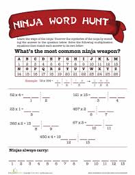 Teachers and parents can also follow the worksheets to guide the students. Worksheets Ninja Math Puzzle Math Methods Learning Math Math