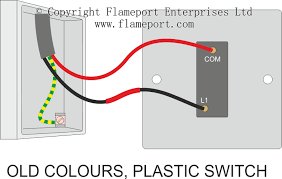 Always turn off the power to the circuit before working on wiring. One Way Switched Lighting Circuits