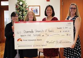 You can earn cash back on almost everything you buy. Chaminade University Receives 25 000 Grant From First Hawaiian Bank