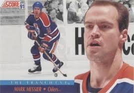 Mark Messier 1991-92 Score Canadian English #310 Edmonton Oilers