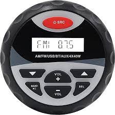 Amazon.com: Herdio Weather-Proof Marine Stereo, Boat Gauge Audio in-Dash,  Compatible with Bluetooth, Digital Media Receiver MP3 /USB/AM/FM (No CD  Player) : Electronics