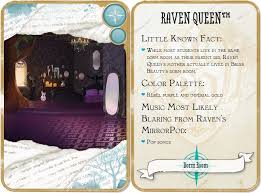 Raven Queen S Ever After High Dorm Room Raven And Apple Share The Largest Dorm Room At Ever After High The Room Is Reserved For Stude Em 2020 Disney Desenhos Disney