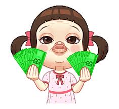 Neneng Gesrek Little Crazy Girl Kartun Ilustrasi Lucu Animasi