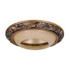 Hampton Bay Caffe Patina Trim For 6 In Recessed Can Fixtures 29012 At The Home Depot Hampton Bay Recessed Lighting Trim The Hamptons