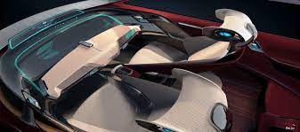 bmw i7 concept interior design sketch car body design インテリアスケッチ 車 内装 デザイン