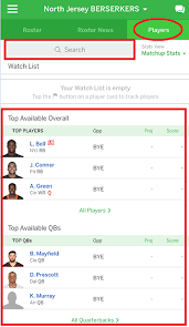 Claim A Player Off Waivers Espn Fan Support