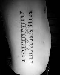 Por eso terminan escritos por dentro y, por qué no, en nuestra piel. 96 Tatuajes De Numeros Romanos Con El Significado