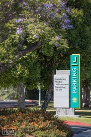 Signage Master Plan For Golden West College In Huntington Beach Includes Parking Identifiers With Concrete Relief Patte Outdoor Signage Signage Design Signage