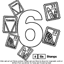 You can copy hex codes and even download. Number 6 Coloring Page Crayola Com