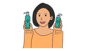 Find over 100+ of the best free coca cola bottle images. Cute Girl Hold Hand Sanitizer Graphic By Barnawi26 Creative Fabrica