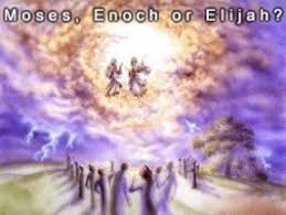 Image result for God takes enoch and elijah to be with him