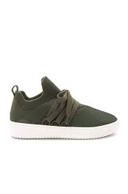 Steve Madden Lancer Sneaker In Olive Revolve Flat Lace Up Shoes Sneakers Lacing Sneakers