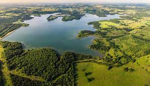 Lake texoma is second (88,000 acres). Mammoth North Texas Lake Ranch Hits The Market With A 24 5 Million Asking Price Rare Private Wonderland Makes Central Park Look Like A Postage Stamp