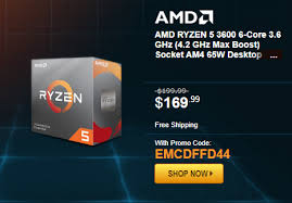 For many years my overclocked intel 2600k kept up with modern gaming and light workloads, and at first i was hesitant to upgrade to the ryzen 3600, however i am more than pleased and blown away by the performance increase, which is much more. Amd Ryzen 5 3600 On Sale At Newegg 169 99 Amd