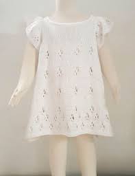 Knitting Pattern Girl S Pinafore Dress Eyelet Lace Dress Ruffle Sleeve Knit Dress Summer Dress Girl S Knit Dress 1 2 3 4 5 7 Years Girls Knitted Dress Pinafore Dress Pattern Girls Pinafore Dress