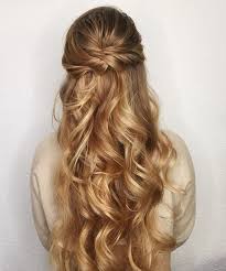 Half Up Half Down Wedding Hairstyles Partial Updo Bridal Hairstyles A Great Options For The Modern Bride From Hair Styles Long Hair Styles Wedding Hair Down