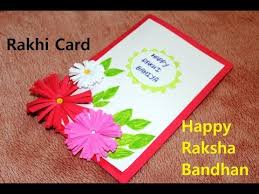 Making a rakhi at home not only adds fun and excitement to jubilance of festivities, but also adds a personal touch and emotional feelings. Diy Paper Rakhi Card Craft Idea Raksha Bandhan 2018 Easy Gift Idea Paper Flower Card Youtube