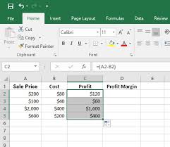 See visualisations of a strategy's return on investment by possible future stock prices. How To Calculate Profit Margin In Excel Profit Margin Formula In Excel