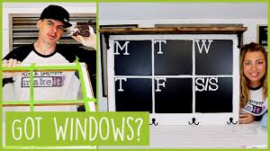 All scripture is profitable., but in lieu of scripture, famous quotes would work, metaphorical phrases your grandparents said, defined, something your children asked or said. Repurposed Window Ideas Old Window Into A Chalkboard Coat Rack Shelf Best Recycling Ideas Youtube