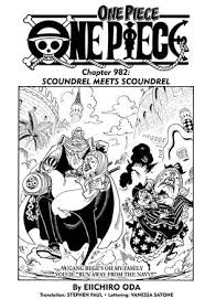 Check spelling or type a new query. Viz Read One Piece Chapter 982 Manga Official Shonen Jump From Japan