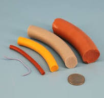 Silicone Rubber Cord and Rope and coated Fiberglass rope