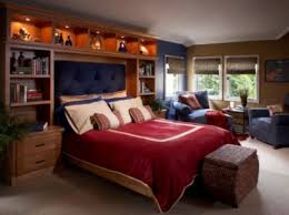 A stylish modern farmhouse shared teen bedroom with a plywood bunk bed, a desk, green ottomans and textiles. 55 Modern And Stylish Teen Boys Room Designs Digsdigs