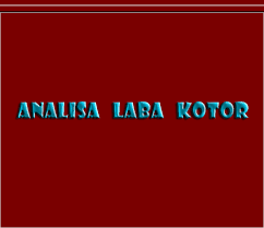 Coretan Dinding Analisa Laba Kotor