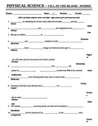 This site is using cookies under cookie policy. Atomic Structure Worksheet1 Fill In The Blank By Mercury Manufacturing