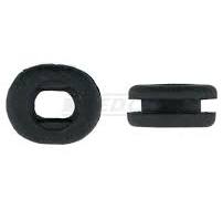 Rubber Damper, e.g. between frame/side cover (oval), 1 piece OEM reference# 90480-01176