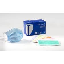 Buy surgical face mask medical supplies in petaling jaya malaysia — from medidata, sdn. 3 Ply Surgical Face Mask Tie On 50pcs Box Shopee Malaysia