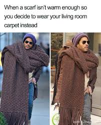 Funny Fashion Memes Funny Fashion Hipster Scarf Lenny Kravitz
