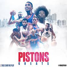 Detroit Pistons Greats In 2020 Detroit Pistons Derrick Rose Wallpapers Pistons