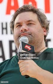 Comedian, actor and radio personality Artie Lange asks a question of...  News Photo