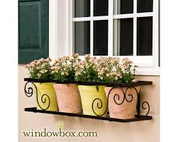24 Scroll Window Box Cage Square Design Metal Window Boxes Window Box Window Box Flowers