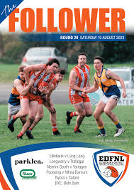 Ellinbank v Lang Lang Longwarry v Trafalgar Neerim South v Yarragon Poowong  v Nilma Darnum Nyora v Catani BYE: Buln Buln