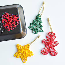 Download How To Make Wrapped Yarn Ornaments One Little Project Yellowimages Mockups