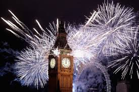 New Year S Firework In London London Fireworks New Years Eve Fireworks New Year Fireworks