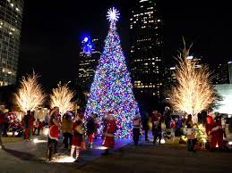 Winter Time In Dallas Brings About The Klyde Warren Park Christmas Tree Holiday City Tis The Season To Be Jolly Park