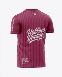 Download Men S Soccer V Neck Jersey Mockup Back Half Side View Football Jersey Soccer T Shirt In Apparel Mockups On Yellow Images Object Mockups