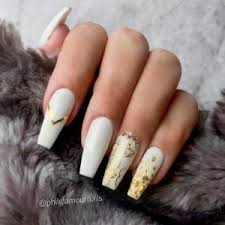 Cute nails my nails white shellac nails white acrylic nails with glitter white sparkle nails 30 white nail designs bridal ideas full of style ❤ white nail designs wedding single rhinestone and. Cute White Nails With Design Attractive Nail Design