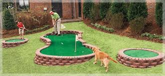 Outdoor Living Backyard Putting Green Backyard Putting Green Green Backyard Home Putting Green
