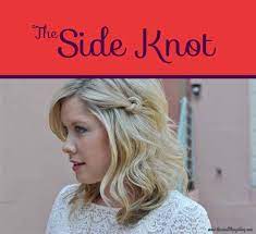 The Side Knot Hair Styles Hair Shoulder Length Hair
