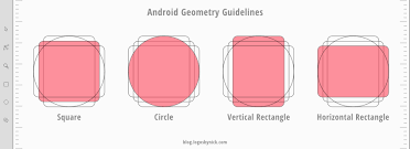 App Icon Style Sheets Android S Key Line Grid App Icon App Design Icon