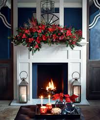 Here is a look at both trees flanking the fireplace. Christmas Mantelpiece Ideas For The Festive Season
