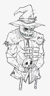 Ghosts and ghouls colouring book: Fuc Dc Scarecrow Coloring Pages 900x1672 Png Download Pngkit