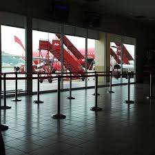 It is located about 8 km southwest of the city centre. Terminal 2 Kota Kinabalu International Airport Bki