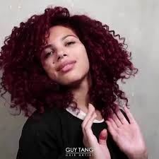 Curly Midnight Rose Hair